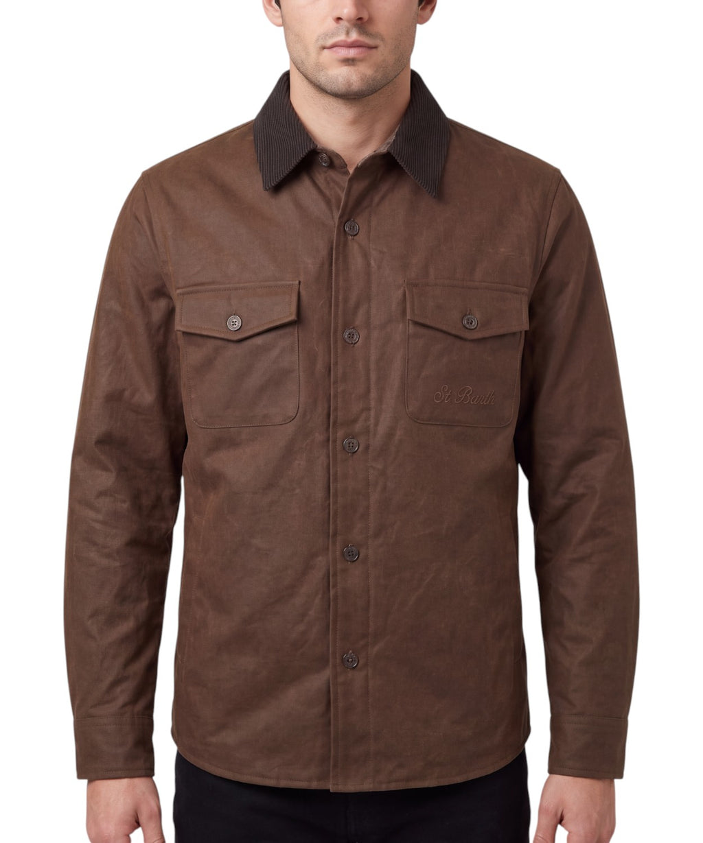 Veste Homme Bexley en coton ciré MC2 Saint Barth
