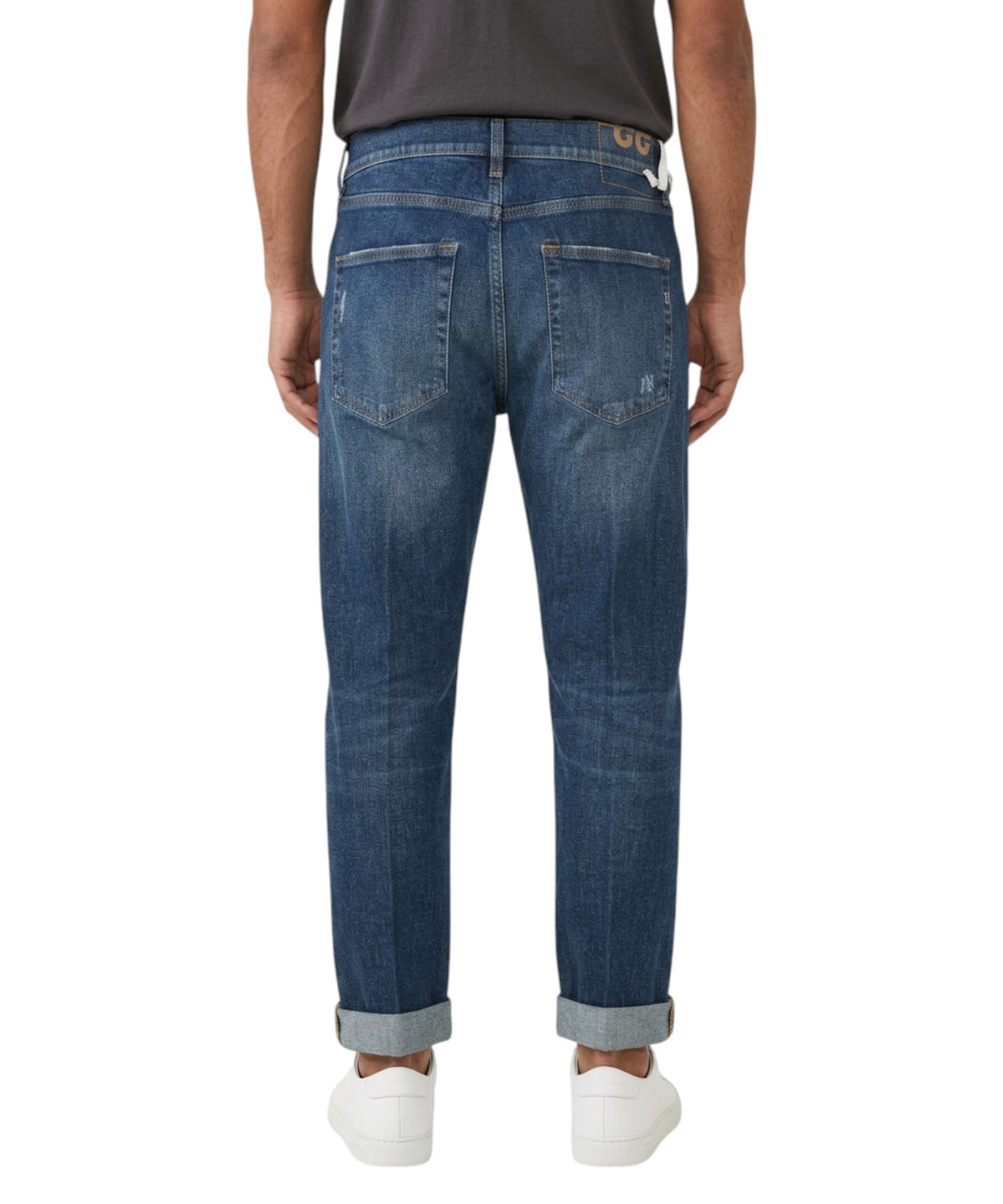Jeans Homme Dondup Icon Slim Fit en denim stretch