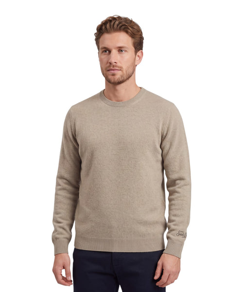 Pull Regent en laine mérinos et cachemire