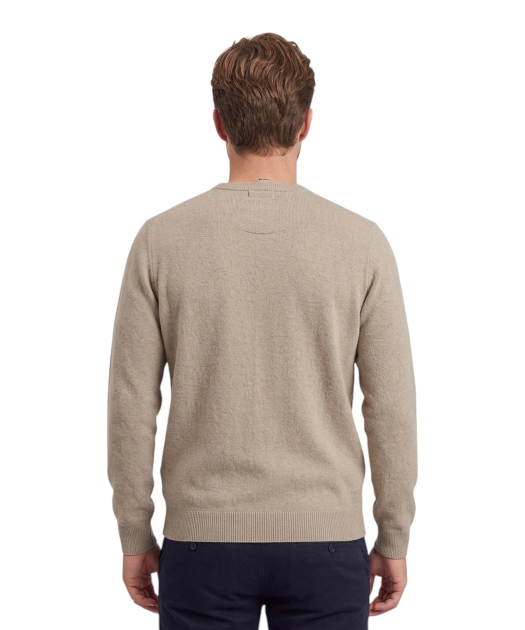 Pull Regent en laine mérinos et cachemire