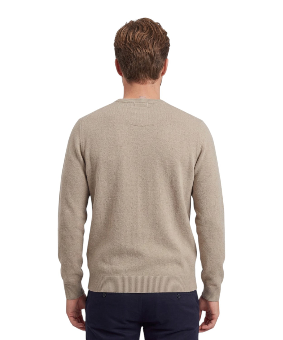 Pull Regent en laine mérinos et cachemire