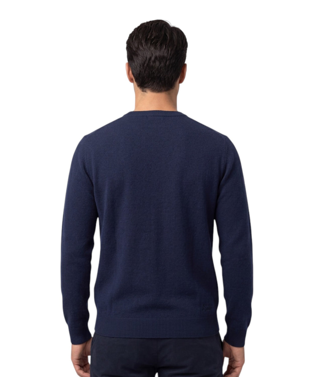 Pull Regent en laine mérinos et cachemire