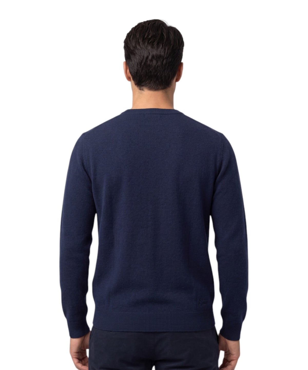 Pull Regent en laine mérinos et cachemire