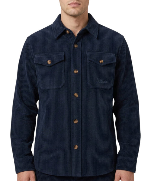 Veste Landeck en velours côtelé avec doublure sherpa
