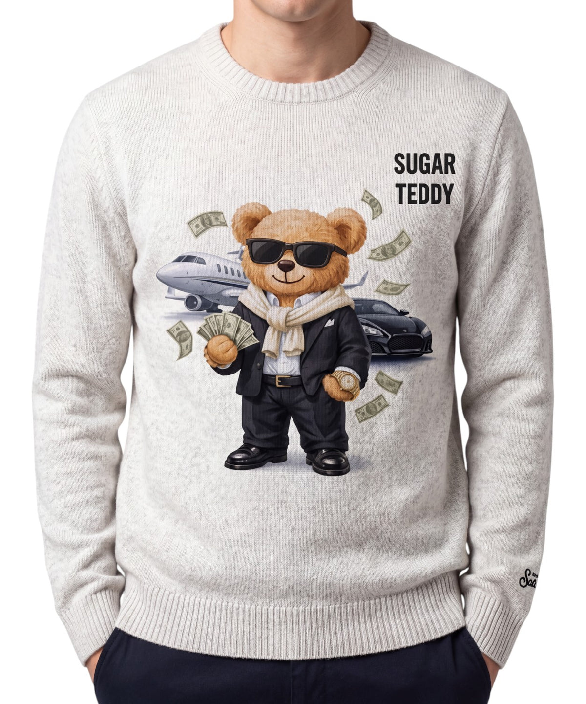 Pull col rond Heron en laine Saint Barth