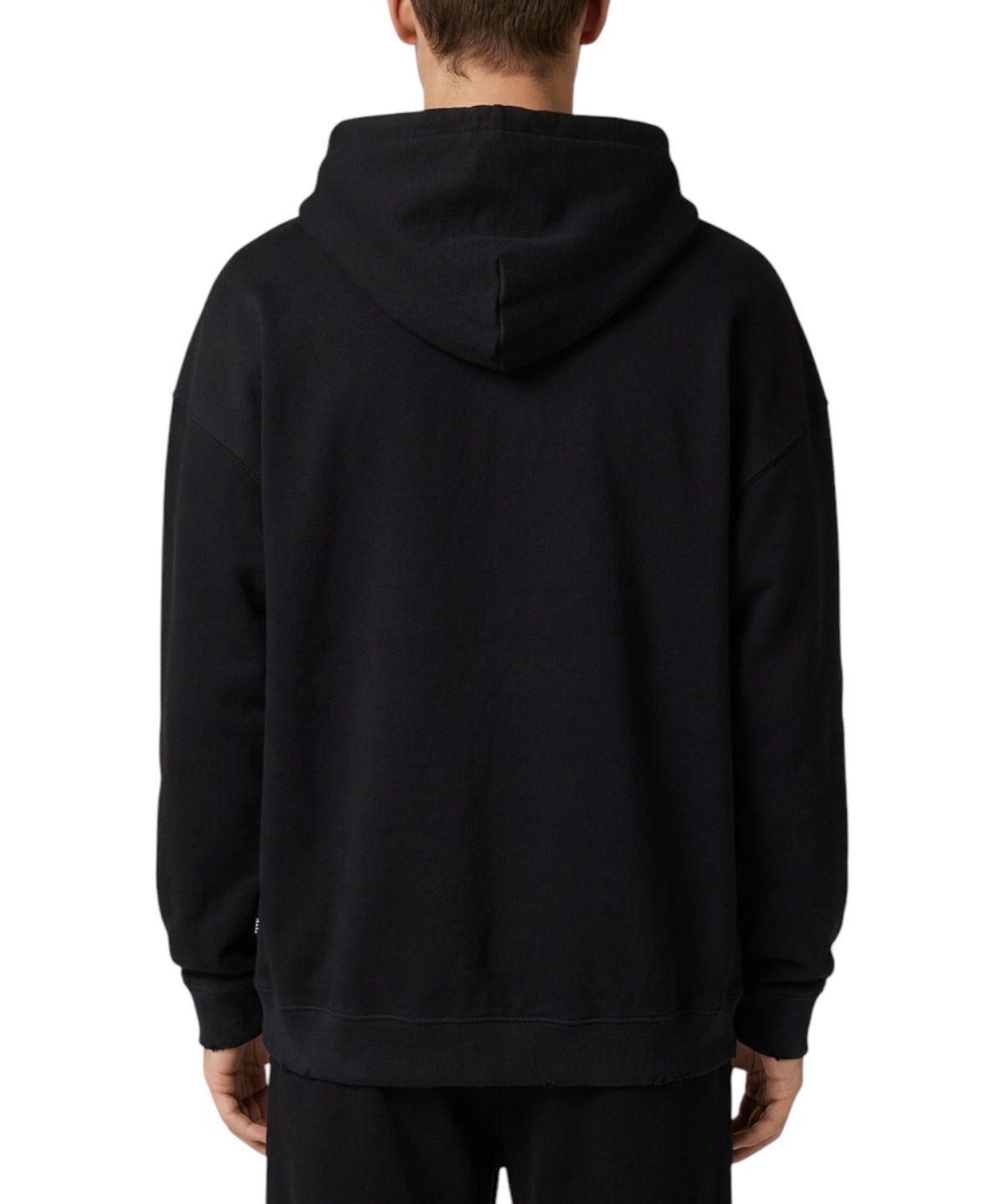 Sweat-shirt oversize Gothic à capuche avec imprimés graphiques