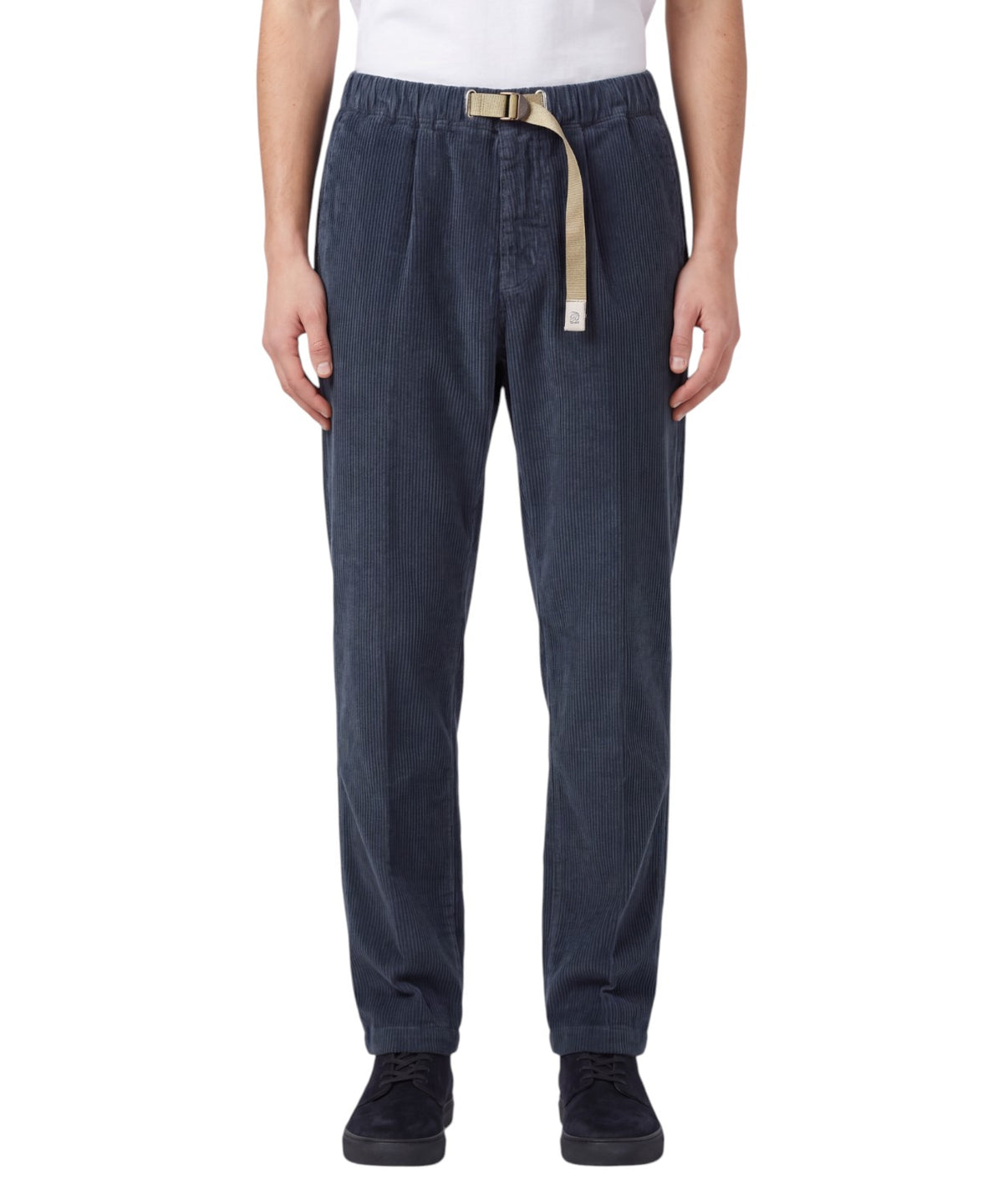 Pantaloni Uomo Velluto a Coste con Cintura