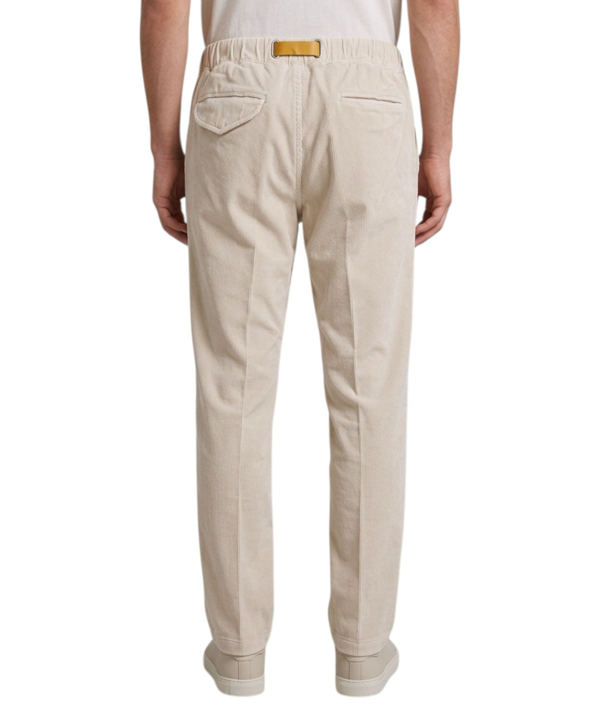 Pantalon homme GREG en velours côtelé avec ceinture