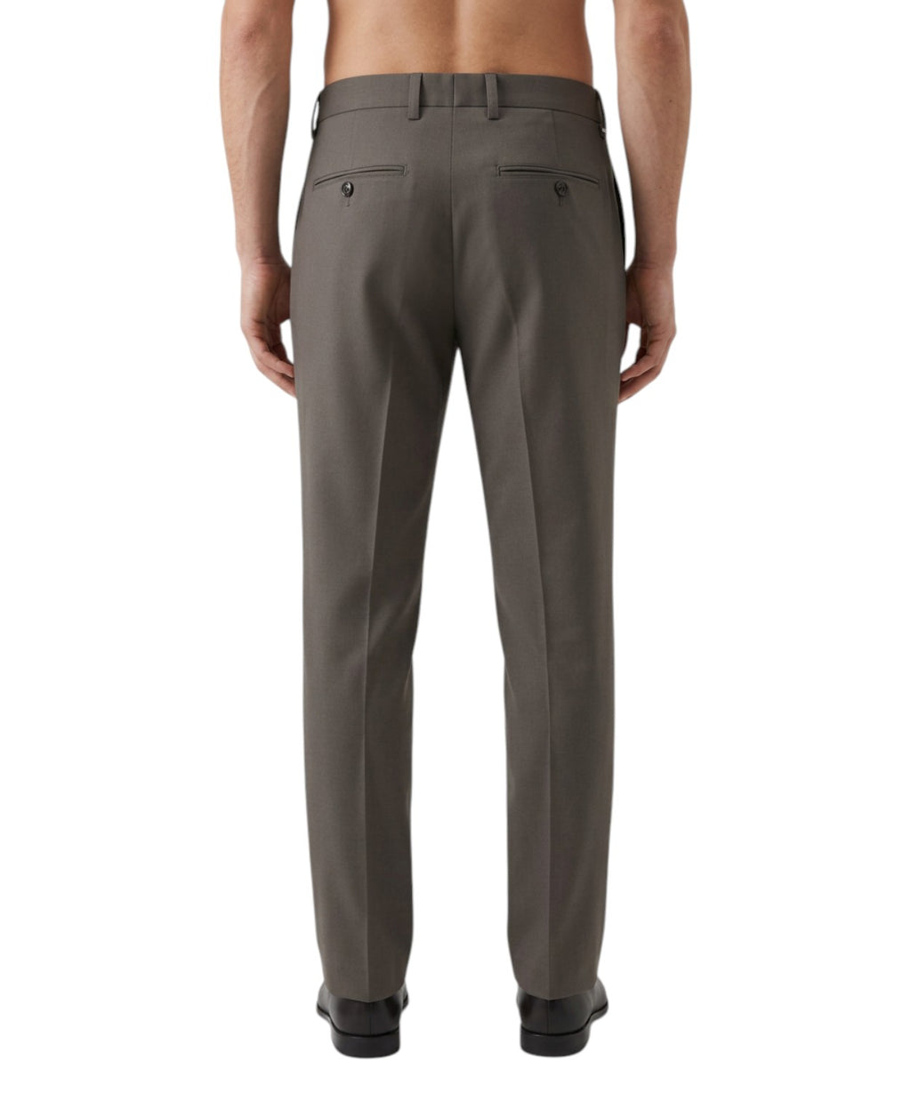 Pantalons élégants en laine stretch pour Homme Be Able