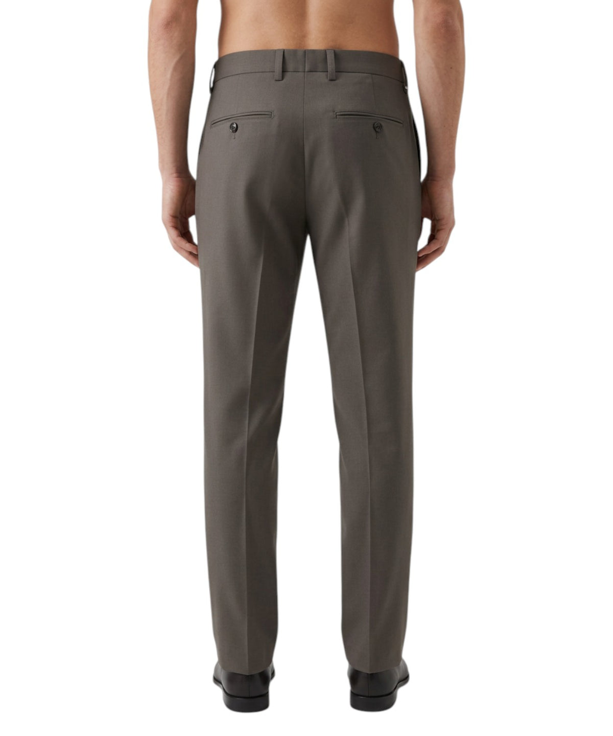 Pantalons élégants en laine stretch pour Homme Be Able