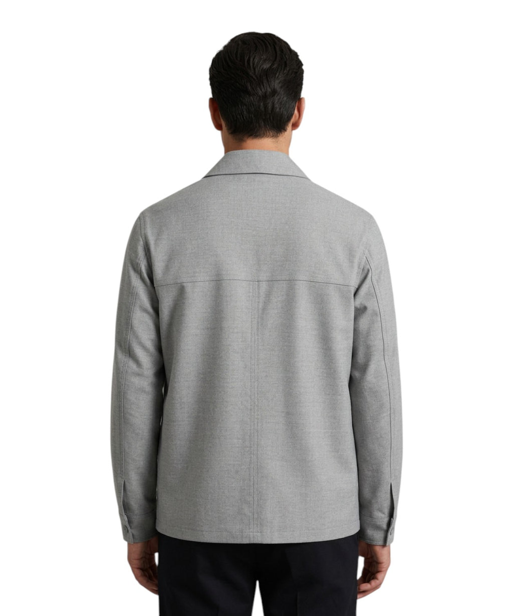 Veste-chemise Homme en laine vierge Manuel Ritz