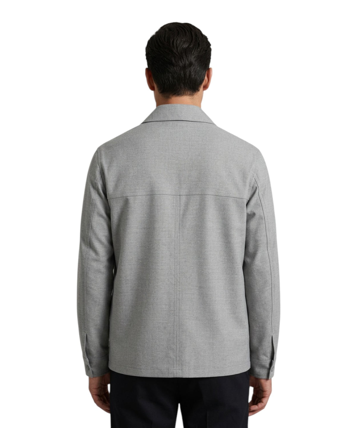 Veste-chemise Homme en laine vierge Manuel Ritz