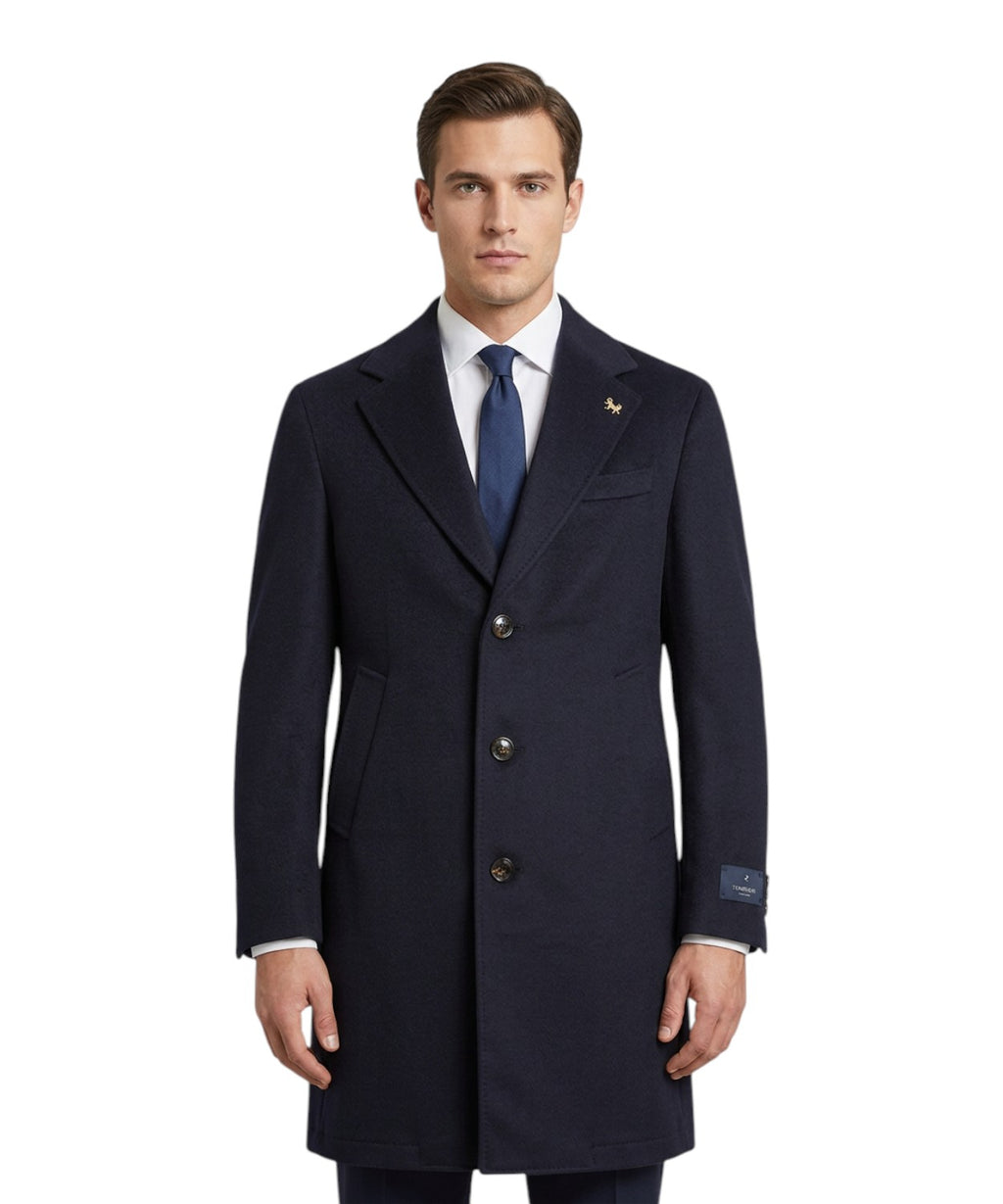 Manteau Homme Tombolini en laine et cachemire