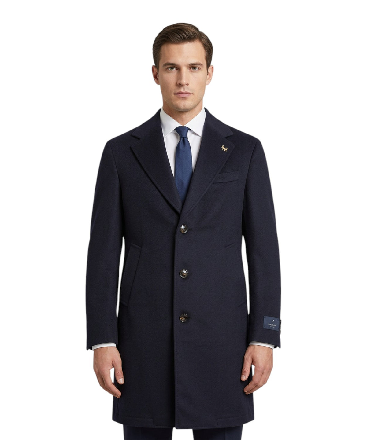 Manteau Homme Tombolini en laine et cachemire