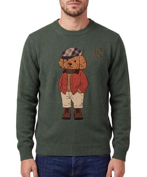 Pull homme Heron en cachemire Gin Tonic