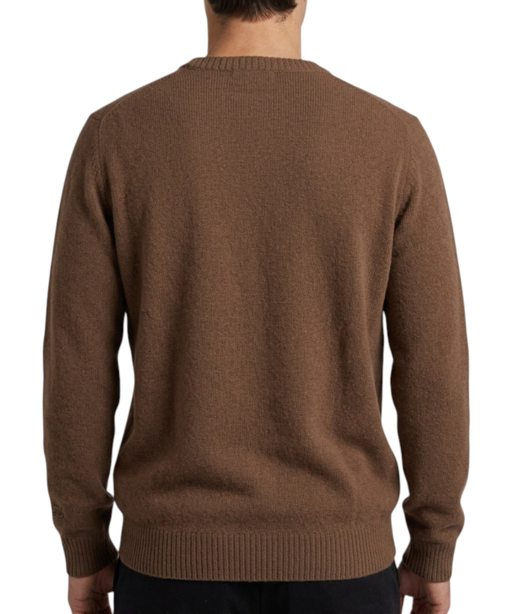 Maglione Uomo Heron in Cashmere con Ricamo St. Moritz