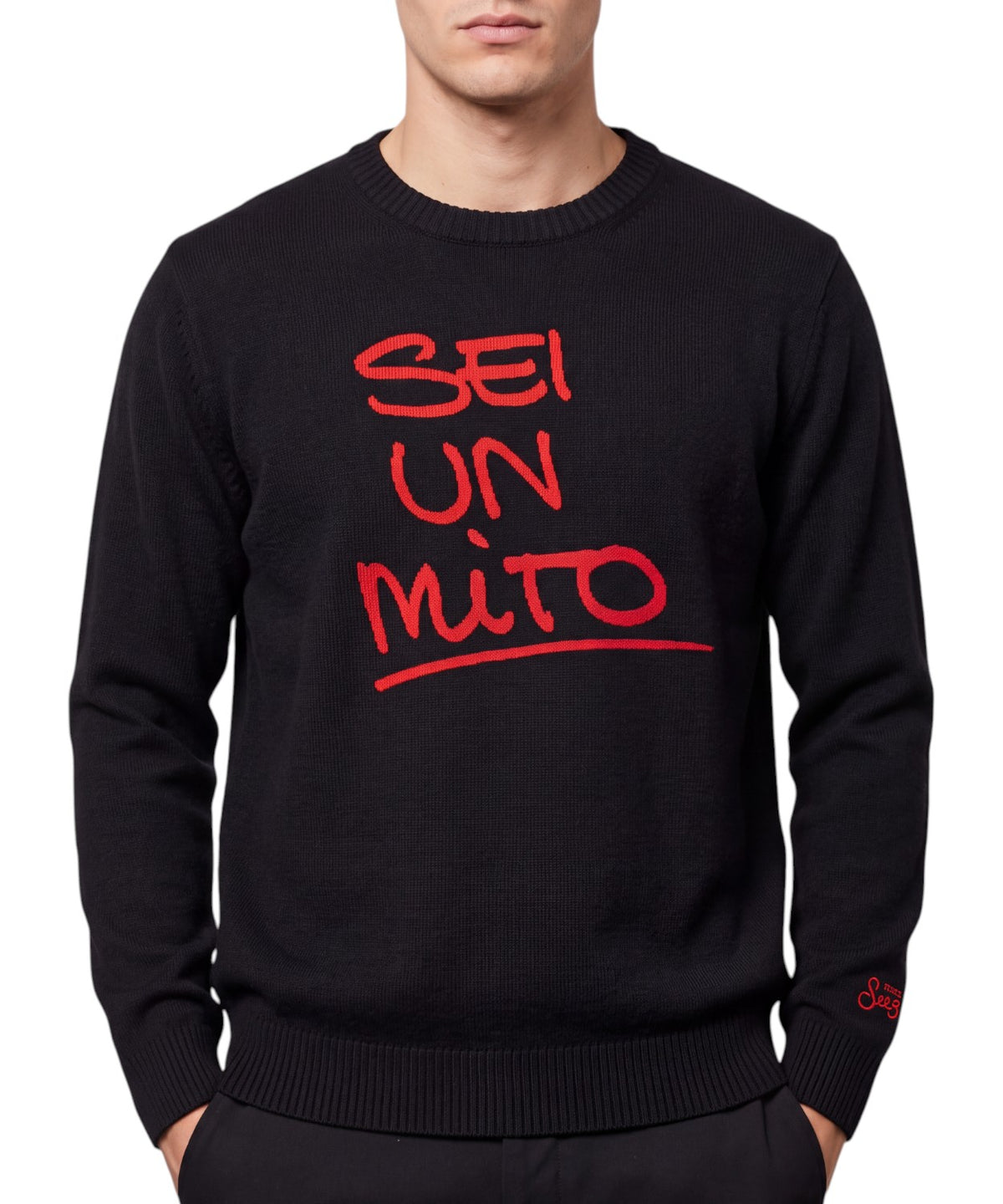 Pull homme Heron en cachemire Gin Tonic