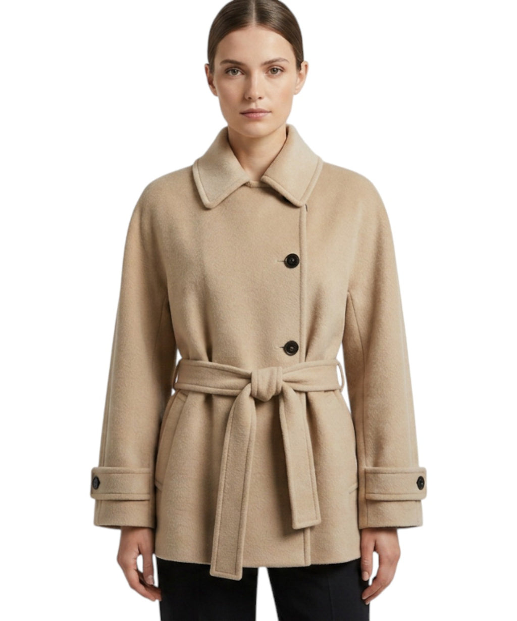Marella Balco Cappotto Corto Donna in Panno