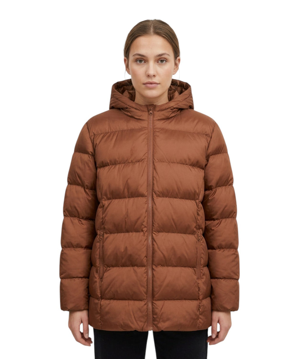 Piumino Midi Cangiante MM Max Mara in Nylon Tecnico