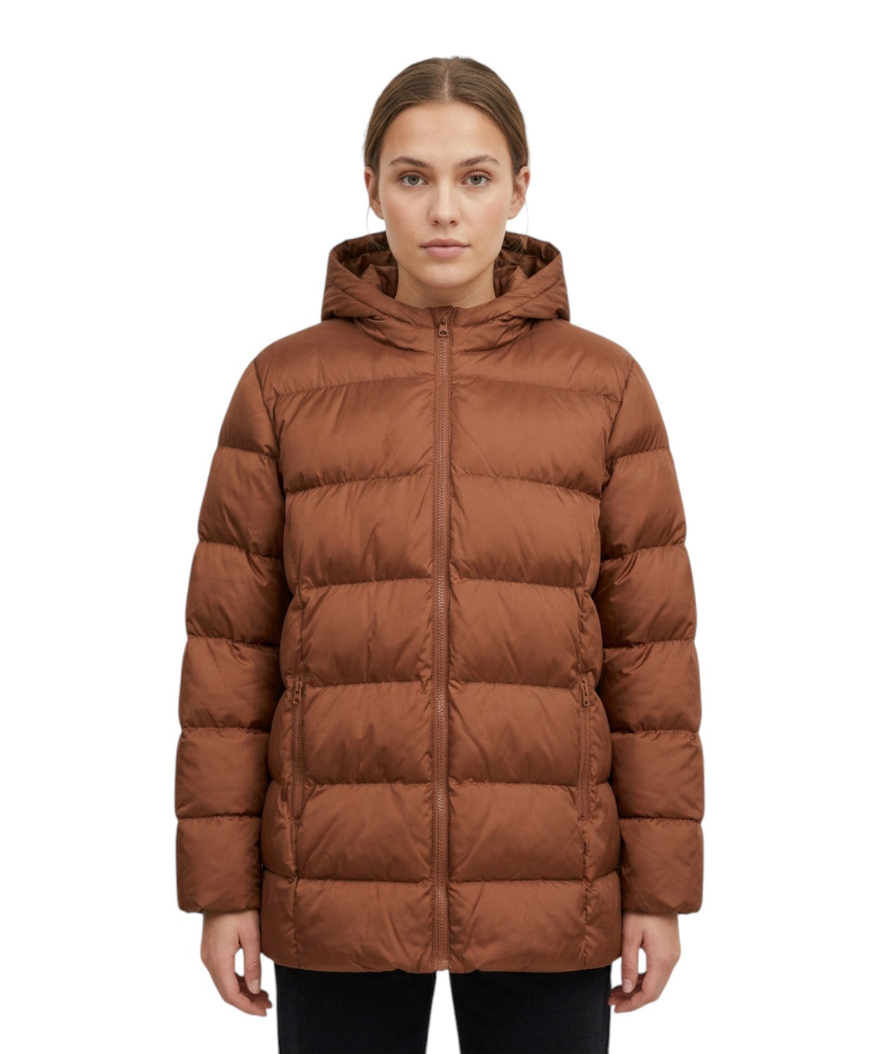 Piumino Midi Cangiante MM Max Mara in Nylon Tecnico