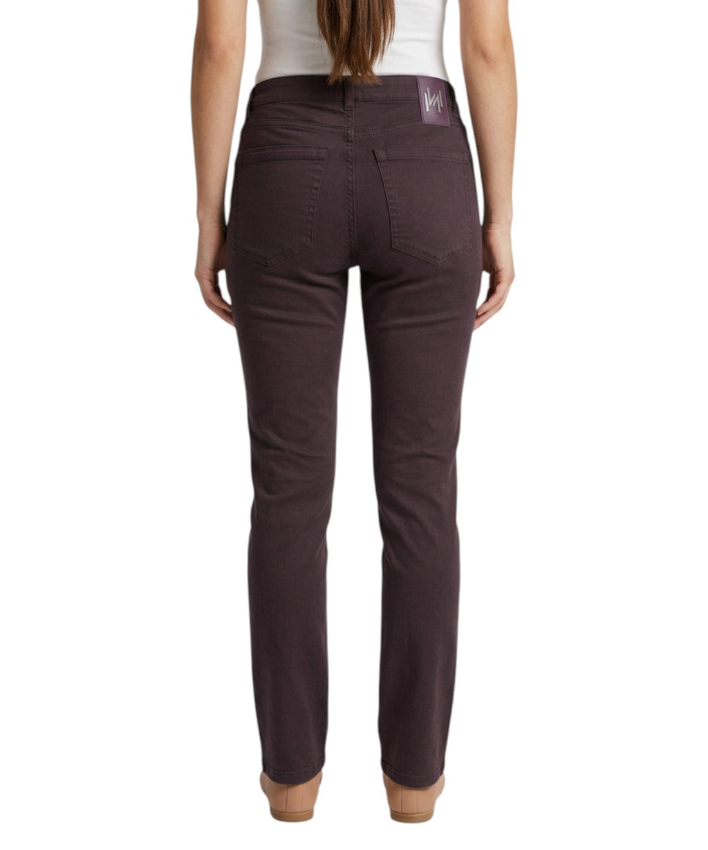 Pantaloni Marella in cotone stretch gamba dritta
