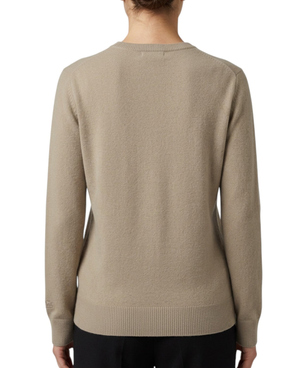 Pull effet alpaga New Queen avec inscription DIVA en strass