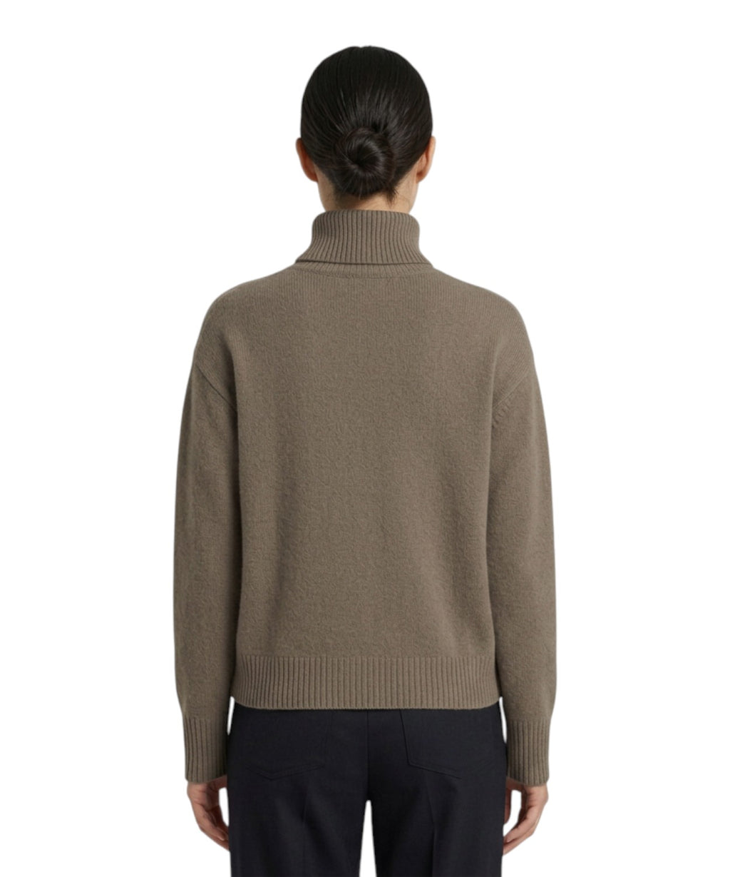 Pull femme MC2 Saint Barth Edna en laine à col montant