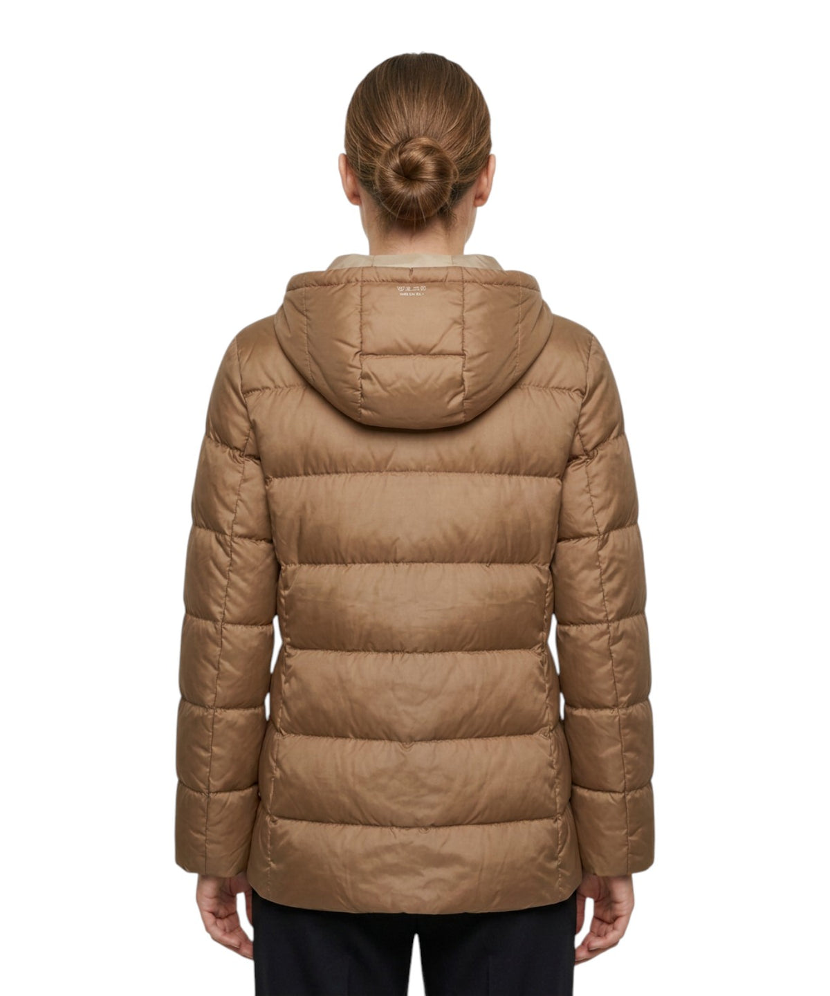 Piumino Midi MM Max Mara Cangiante in Nylon Tecnico