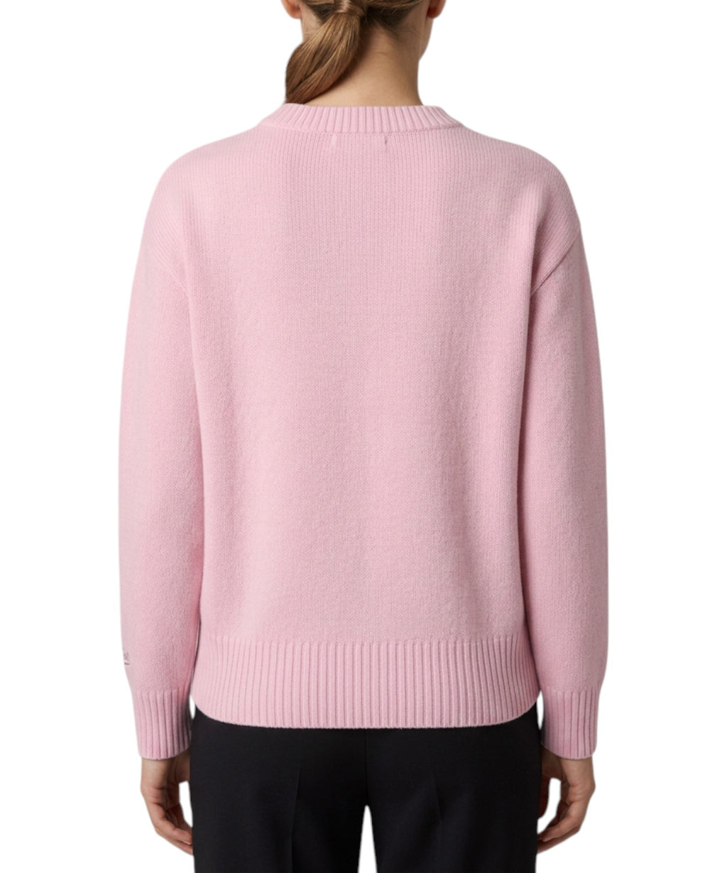 Maglia Girocollo Tessa in Misto Cashmere Snoopy