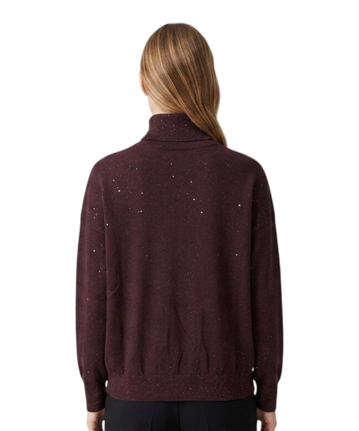 Dolcevita Marella GESTO con Lurex e Micro Paillettes