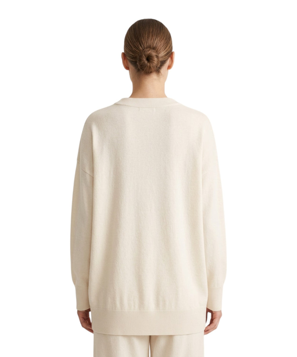 Maglione Marella Baffo in Filo di Cotone per Donna