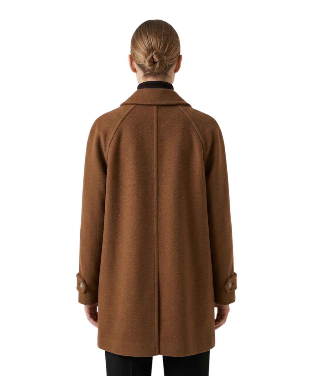Balco Cappotto Corto Donna in Panno con Cintura