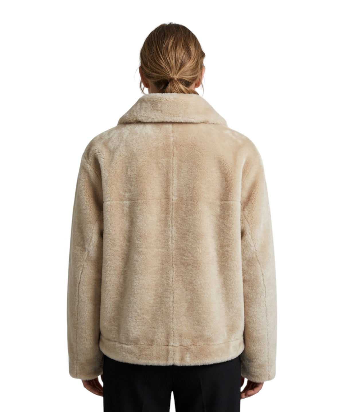 Pelliccia Marella per Donna con Zip e Tasche