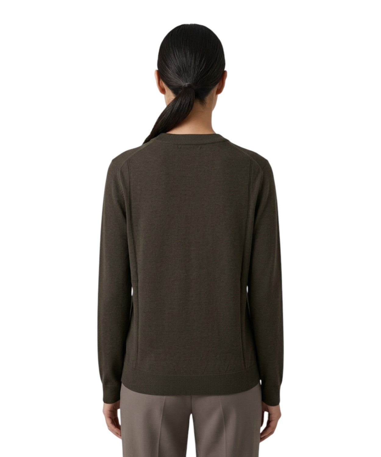 Maglione MACINA Girocollo in Filo di Cotone