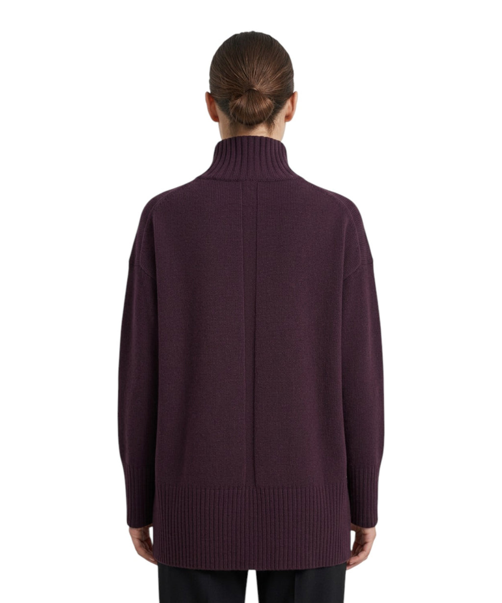 Maglione QUOTA Donna in Lana con Collo Alto