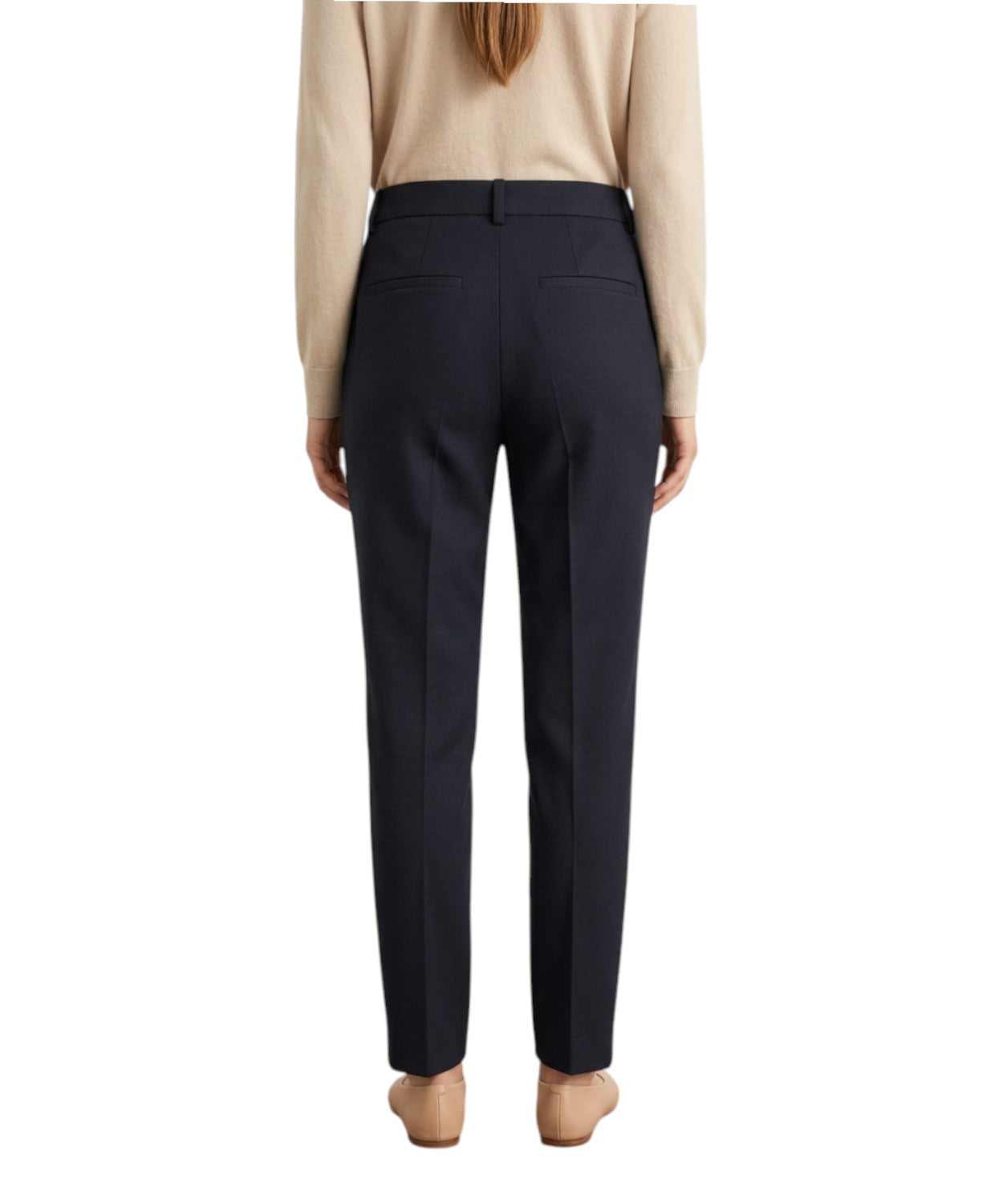 Pantalone Marella a Sigaretta con Tasche Americane