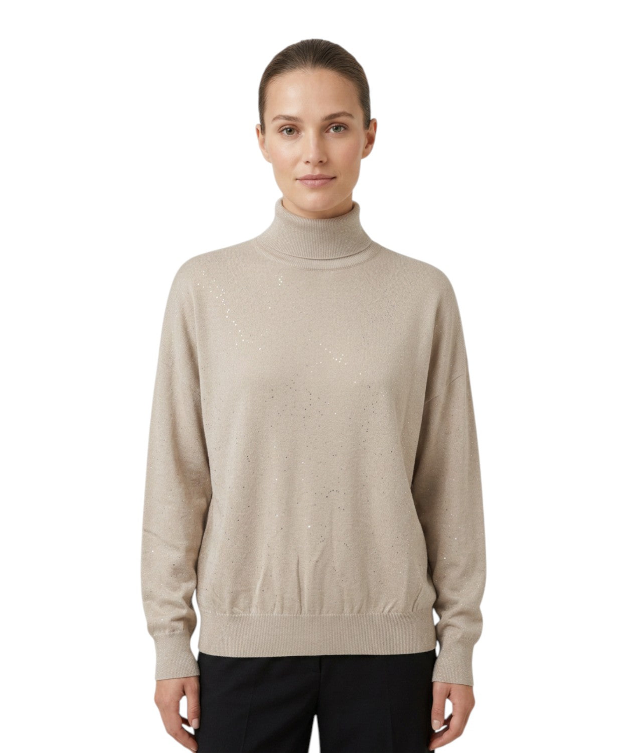 Dolcevita Marella GESTO con Lurex e Micro Paillettes
