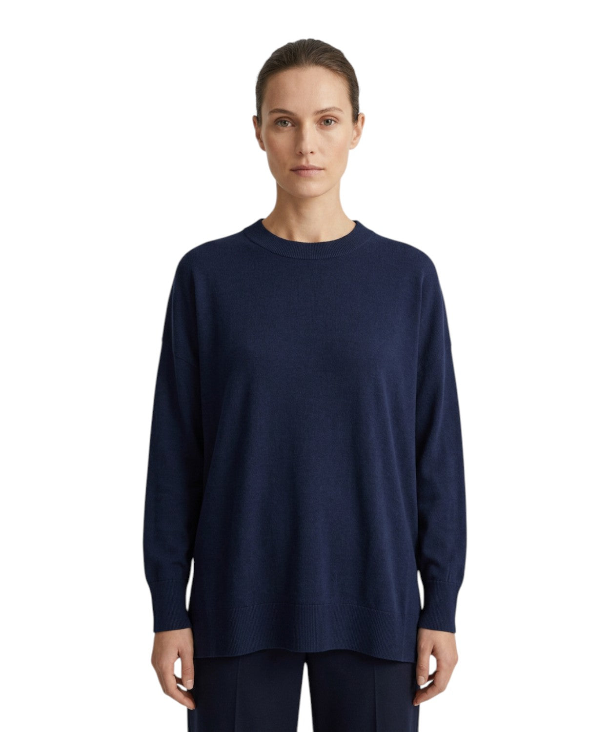 Maglione Marella Baffo in Filo di Cotone per Donna