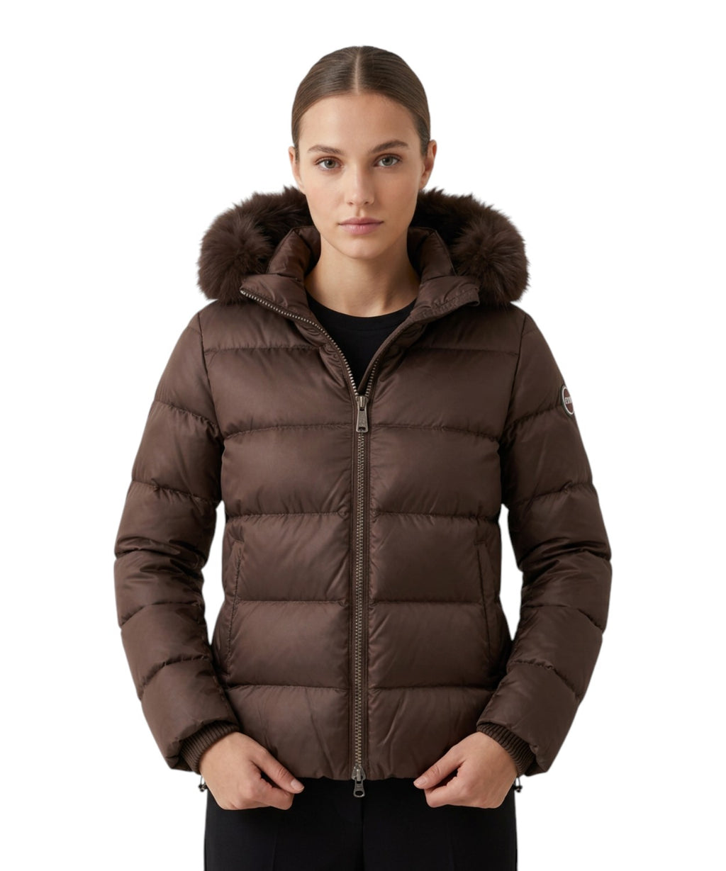 Doudoune Colmar Originals à col montant avec fourrure synthétique