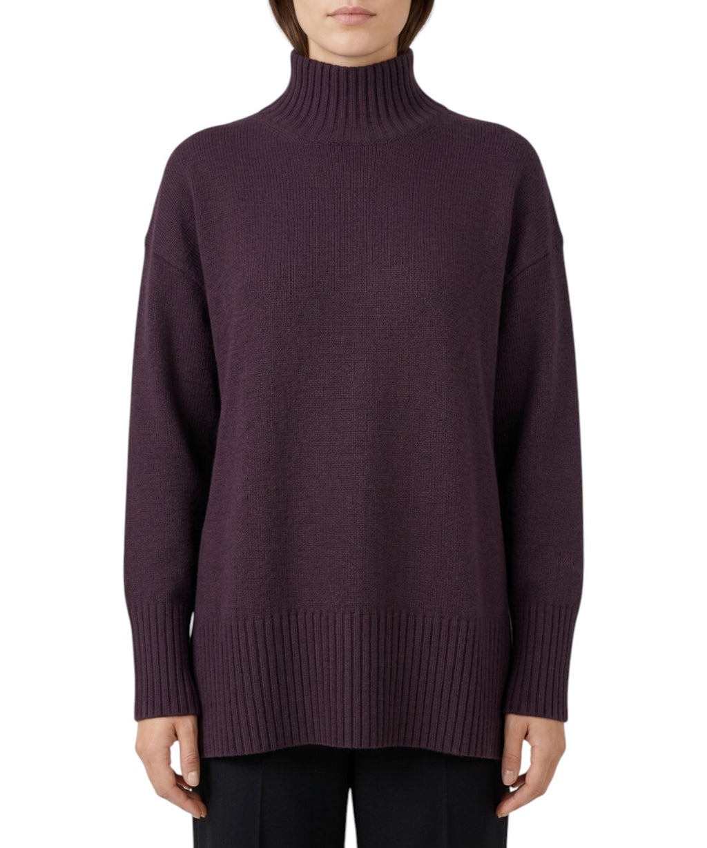Maglione QUOTA Donna in Lana con Collo Alto
