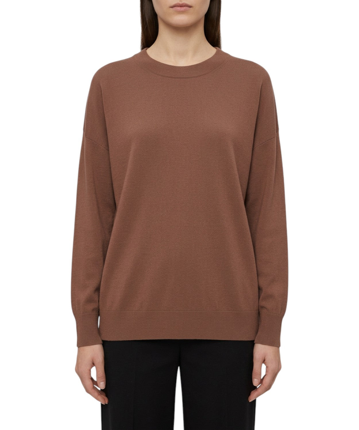 Maglione Marella Baffo in Filo di Cotone per Donna