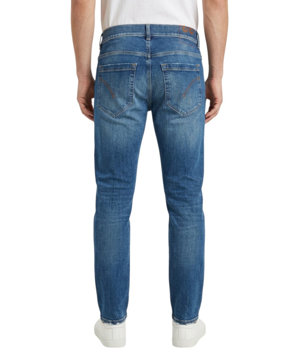 Jeans Uomo Slim Fit Dondup GOTS 11 Oz
