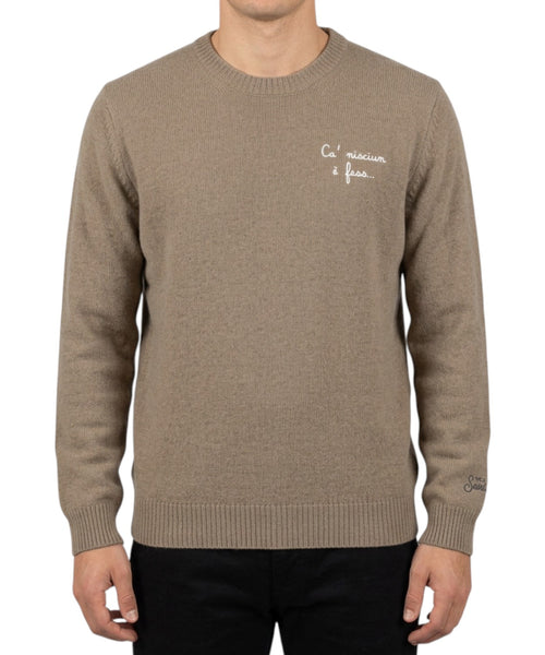 Pull Heron Light avec broderie "Sommelier..."