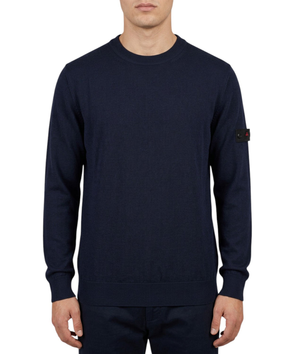 Maglia Girocollo Misto Lana Merino Peuterey THERA