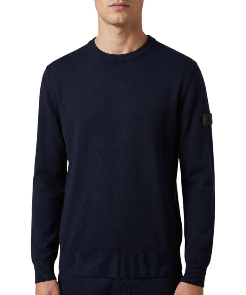 Maglione Peuterey Exmoor in lana cotone per uomo