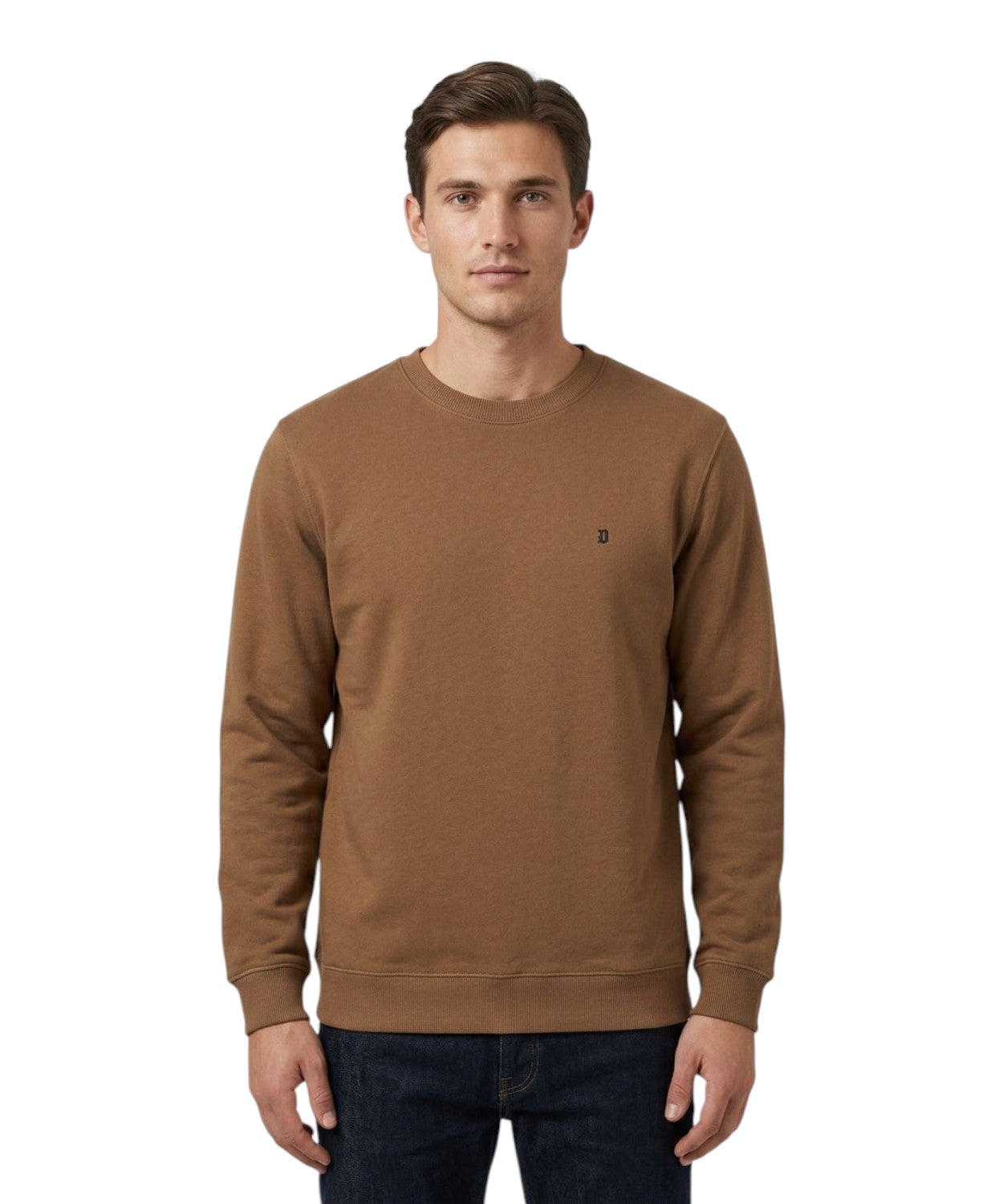 Sweat-shirt homme Dondup Regular Fit avec logo brodé