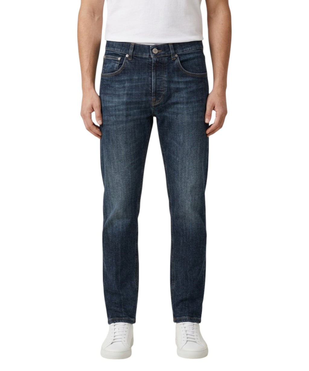 Jeans Uomo Slim Fit Dondup Dian in Denim Moderno