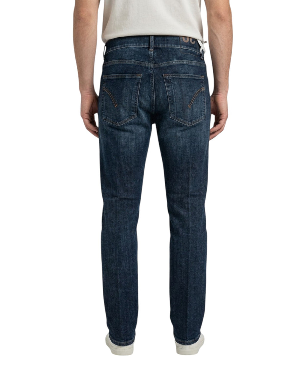 Jeans Uomo Slim Fit Dondup Dian in Denim Moderno