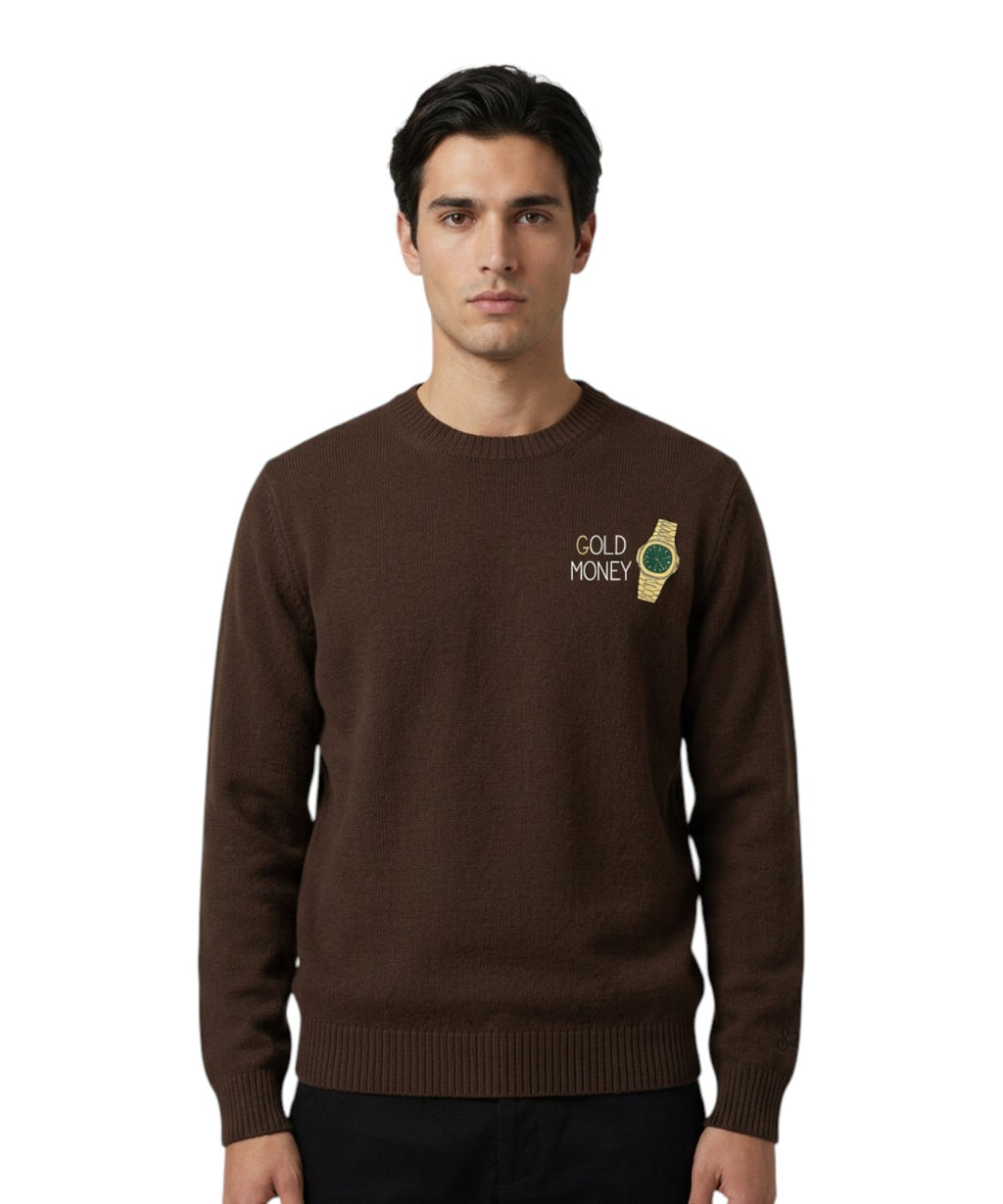 Pull Heron Light avec broderie "Sommelier..."
