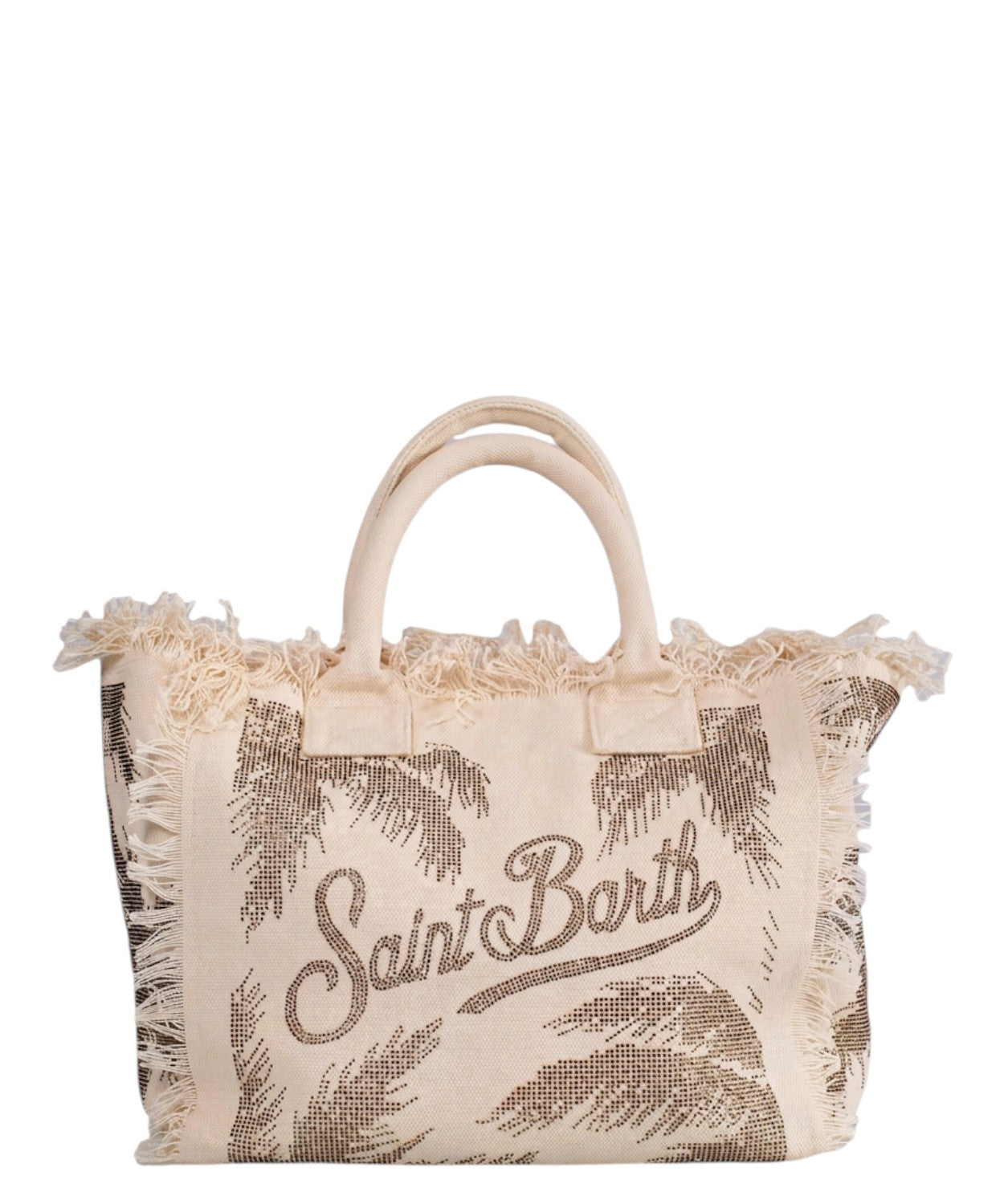 Sac à épaule MC2 Saint Barth Vanity Palm avec strass